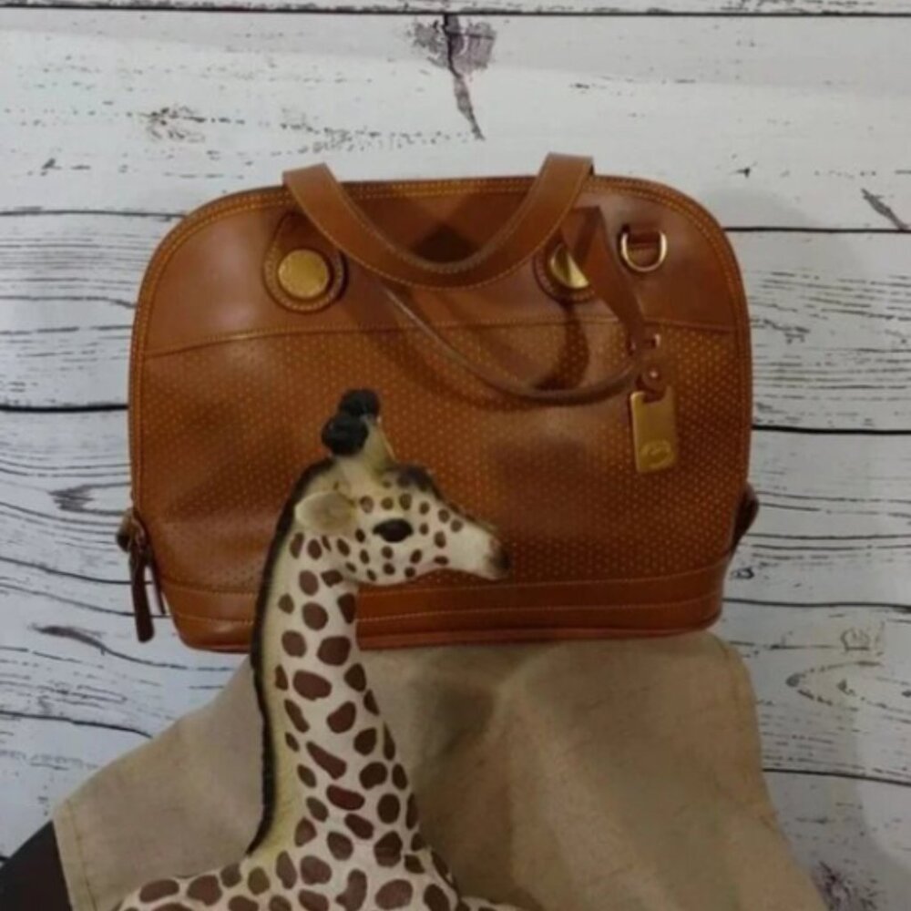 Two Dooney & Bourke  Beige and Brown Satchels For the Price of One - Picture 11 of 14